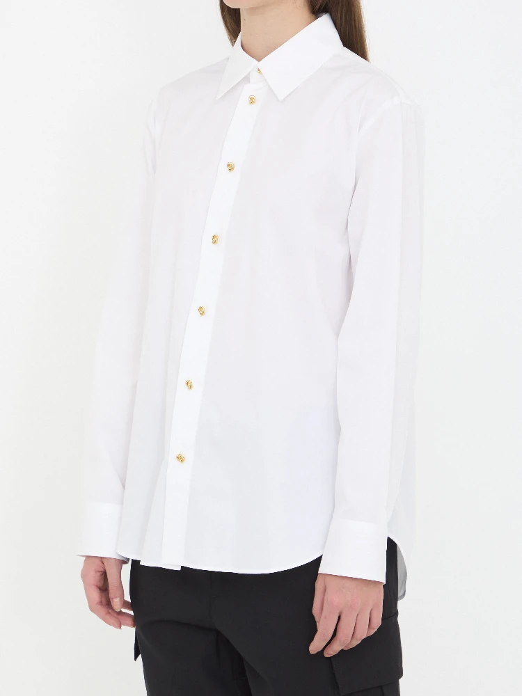 Cotton poplin shirt alternative