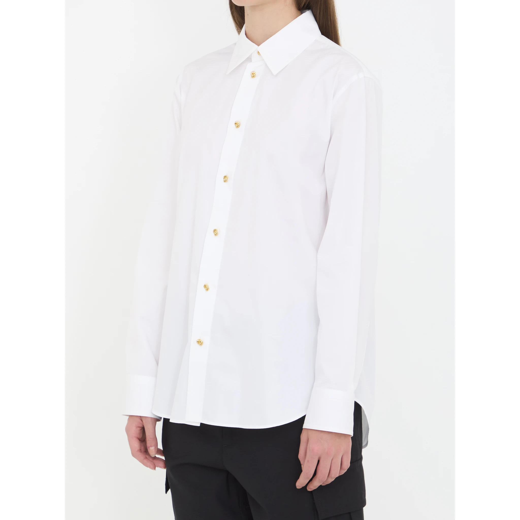Cotton poplin shirt