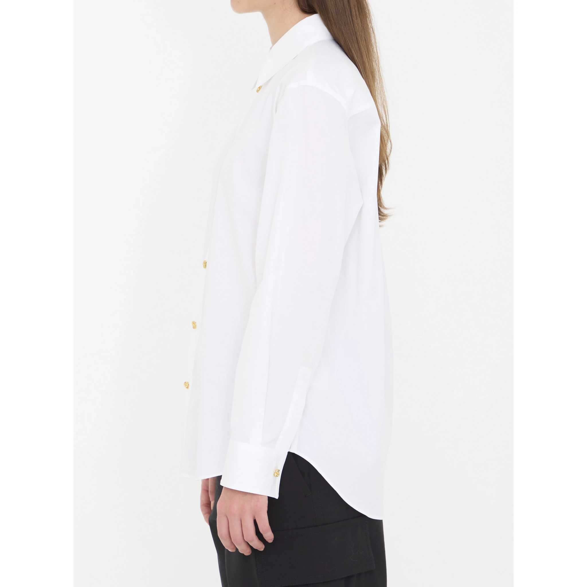 Cotton poplin shirt