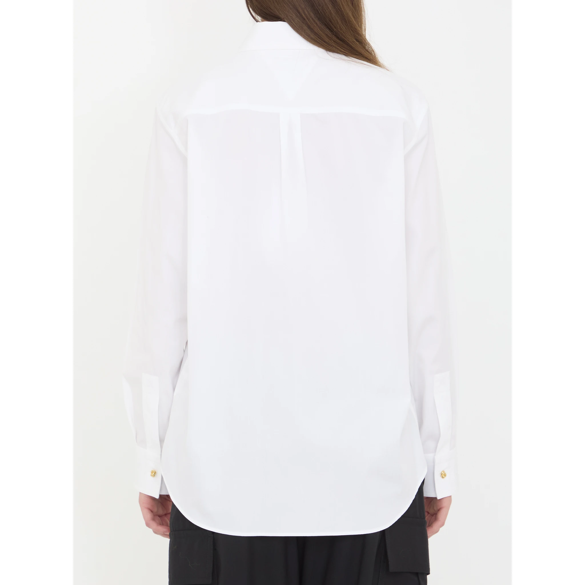 Cotton poplin shirt
