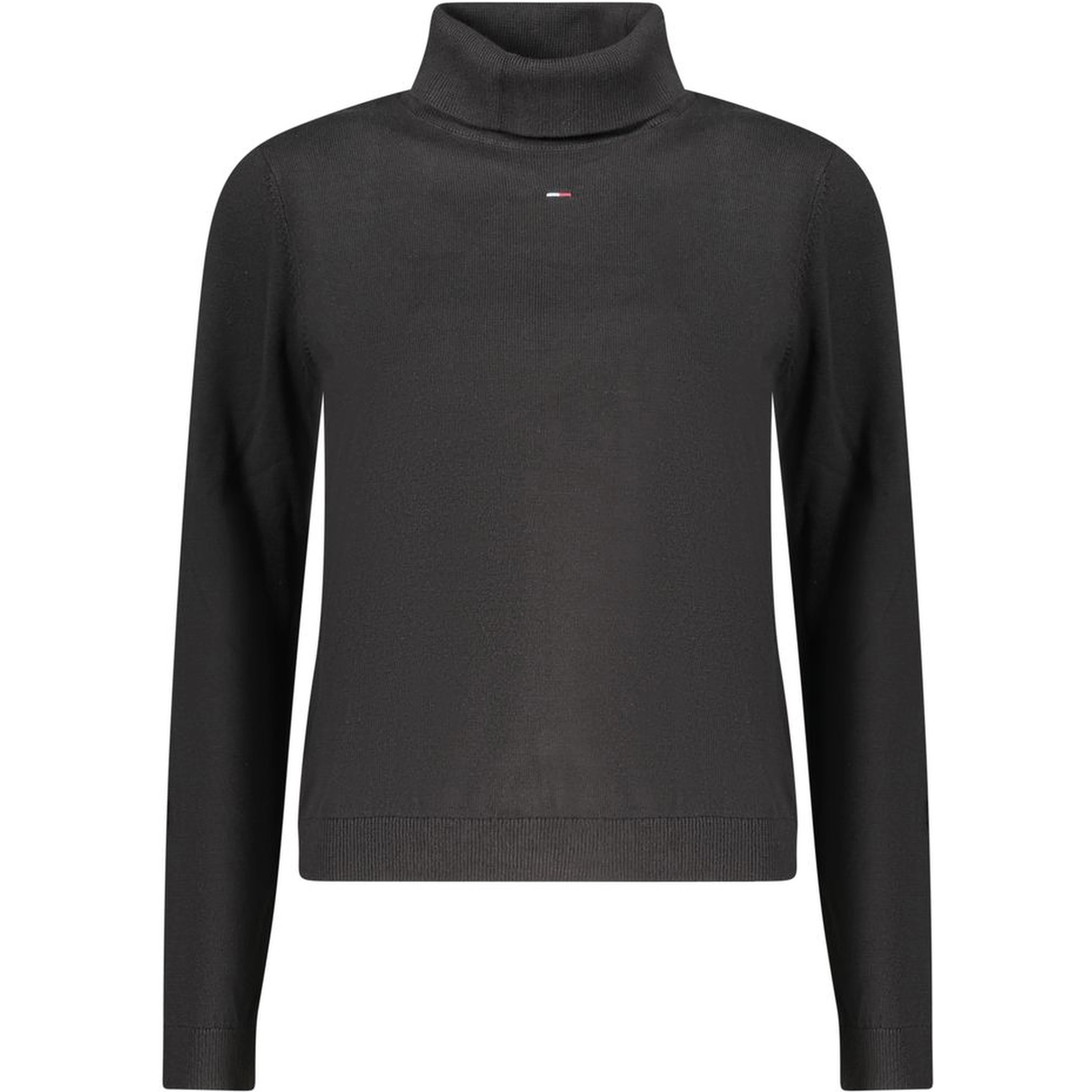 Black Cotton Women Sweater