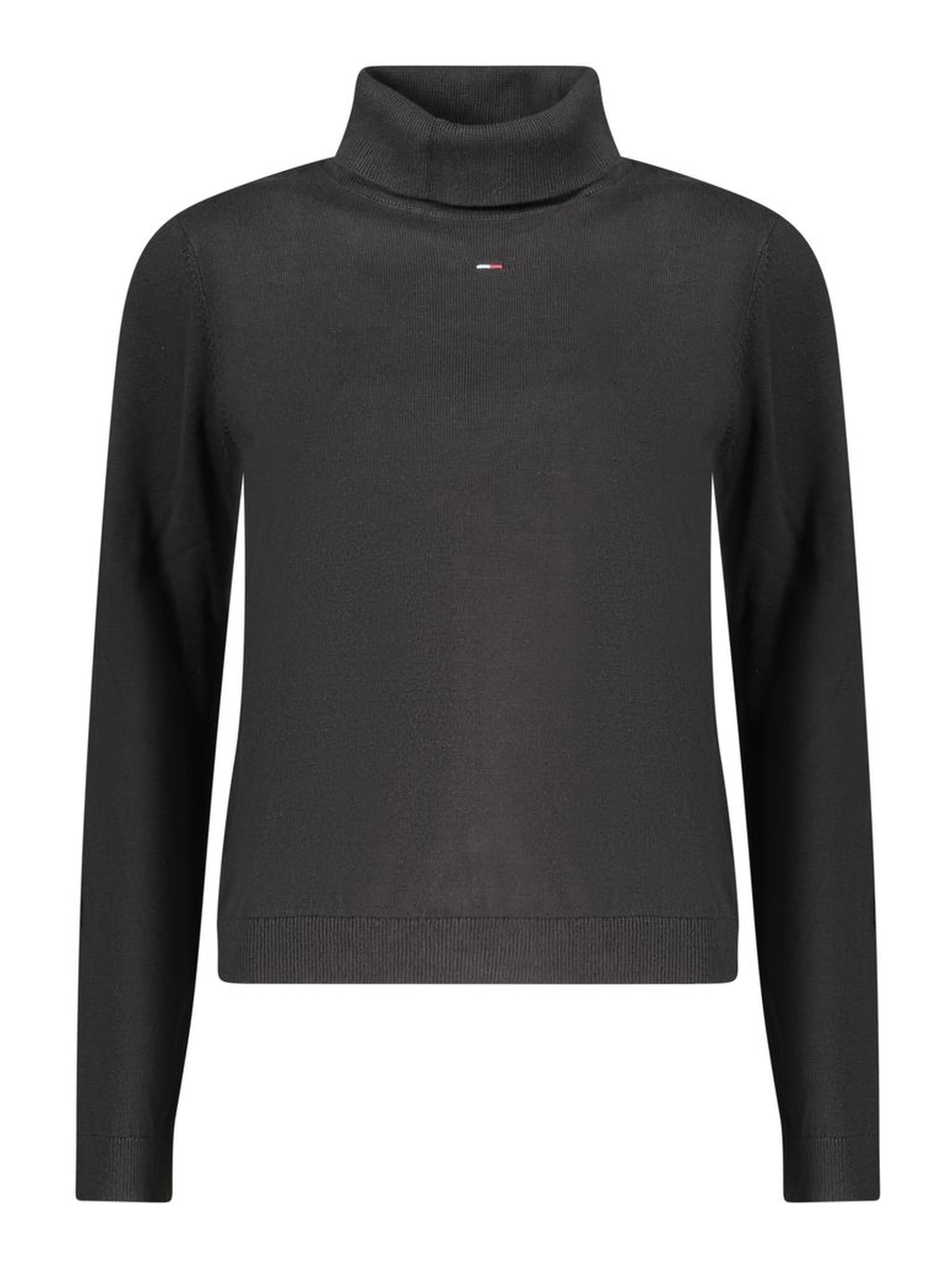 Black Cotton Women Sweater