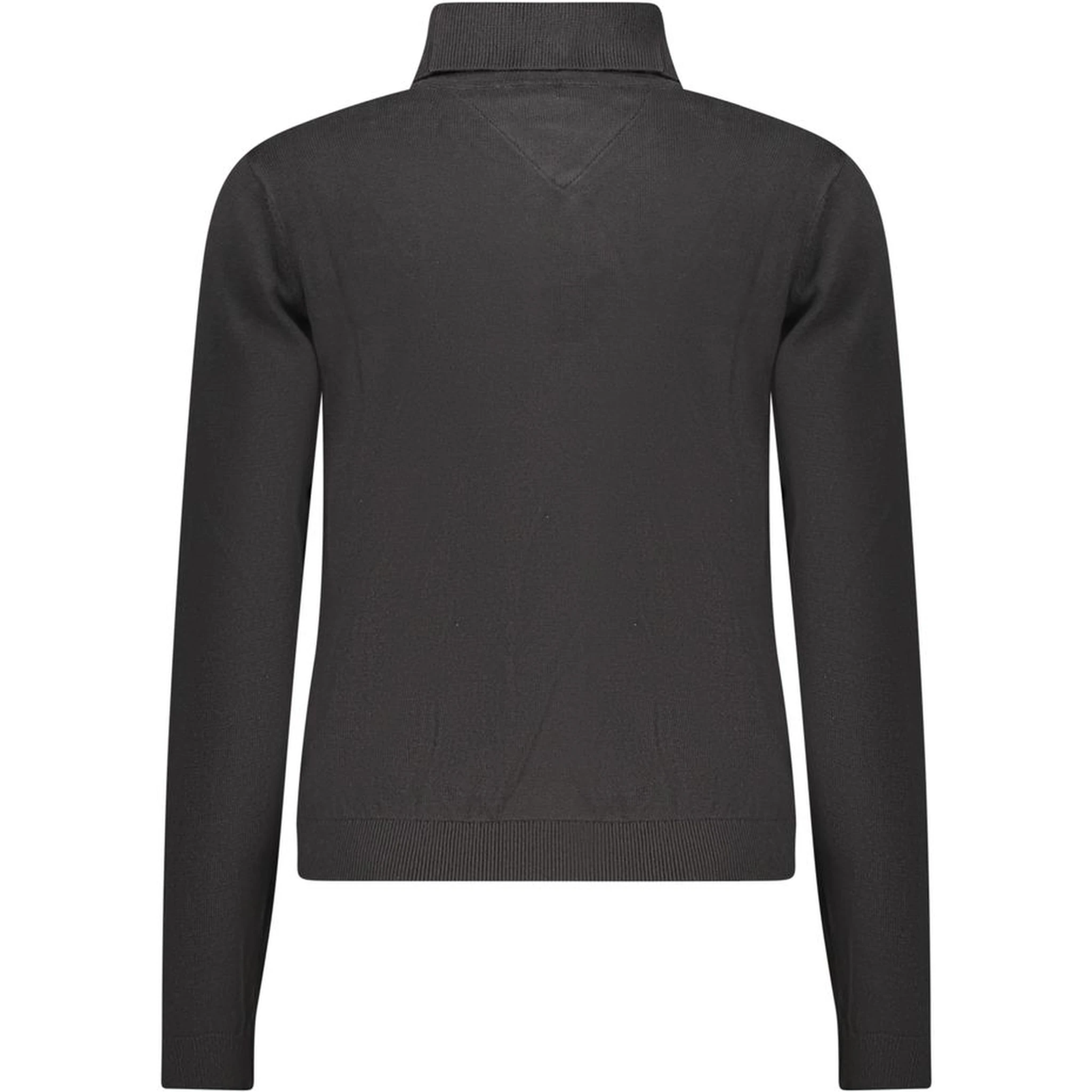 Black Cotton Women Sweater