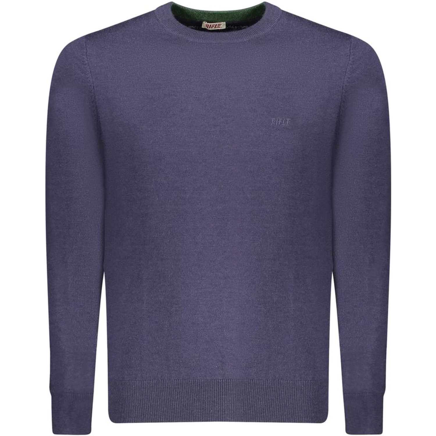 Blue Wool Men Sweater