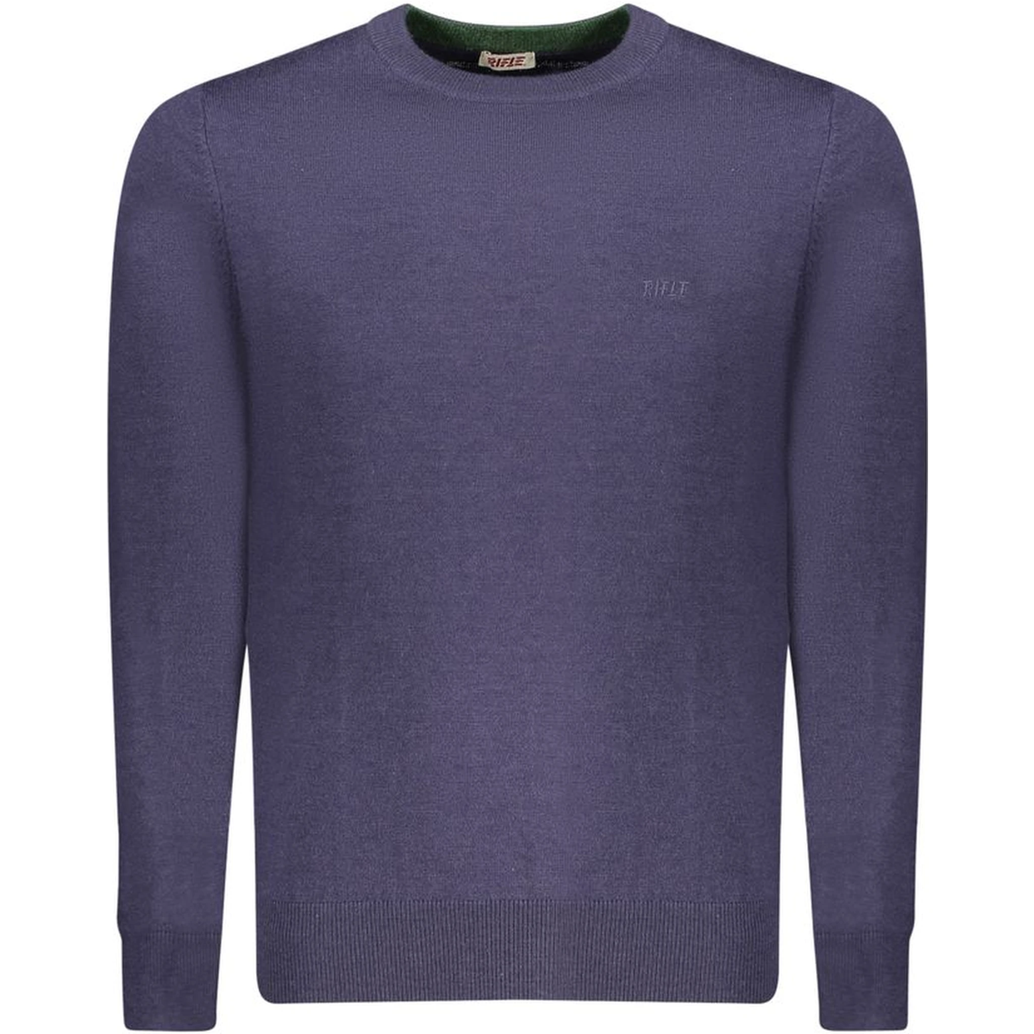 Blue Wool Men Sweater