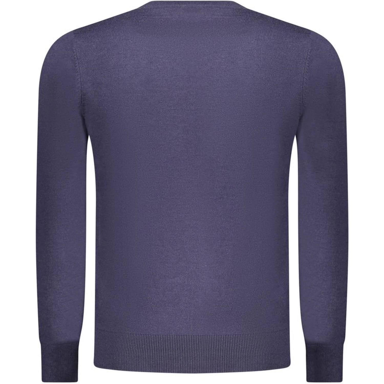 Blue Wool Men Sweater