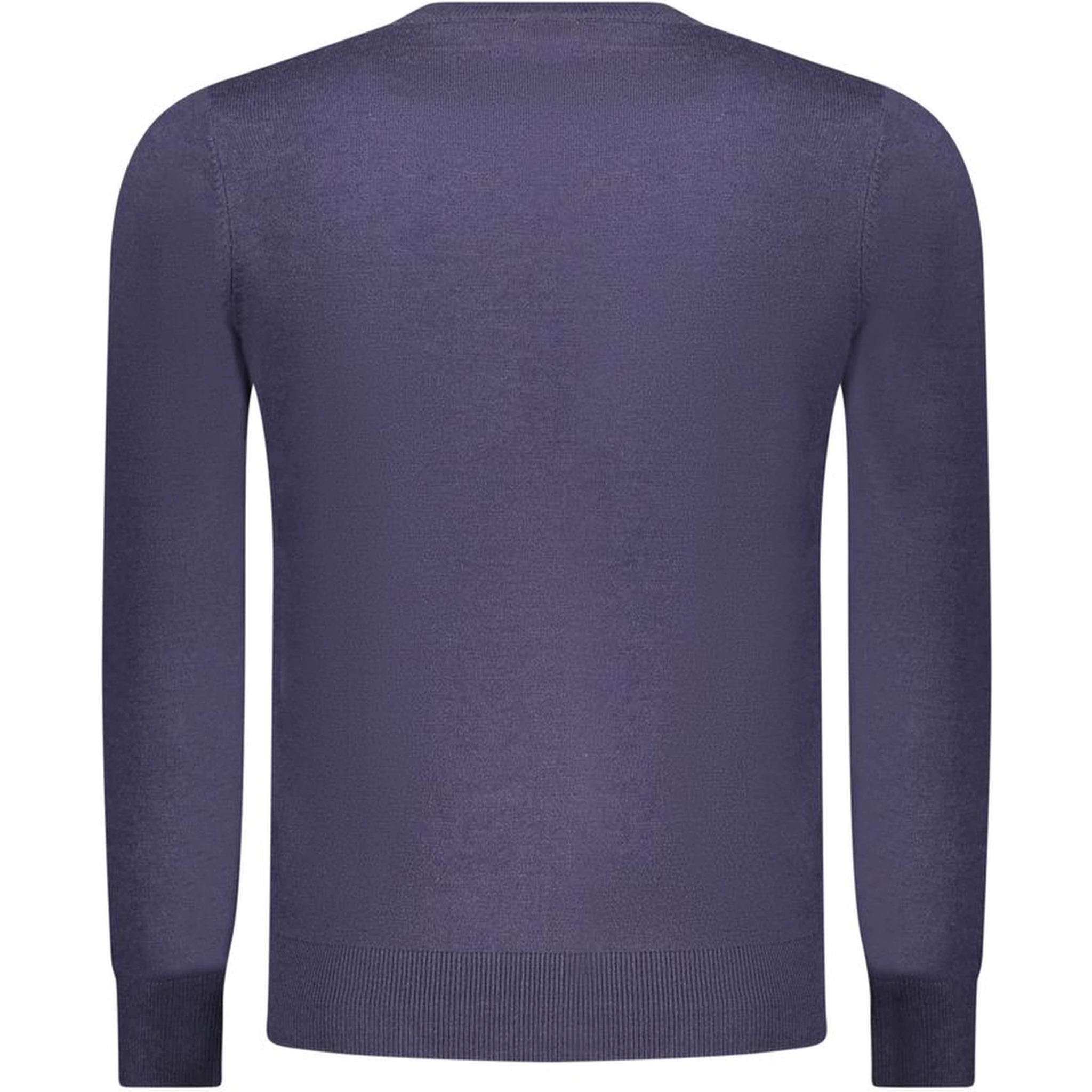 Blue Wool Men Sweater