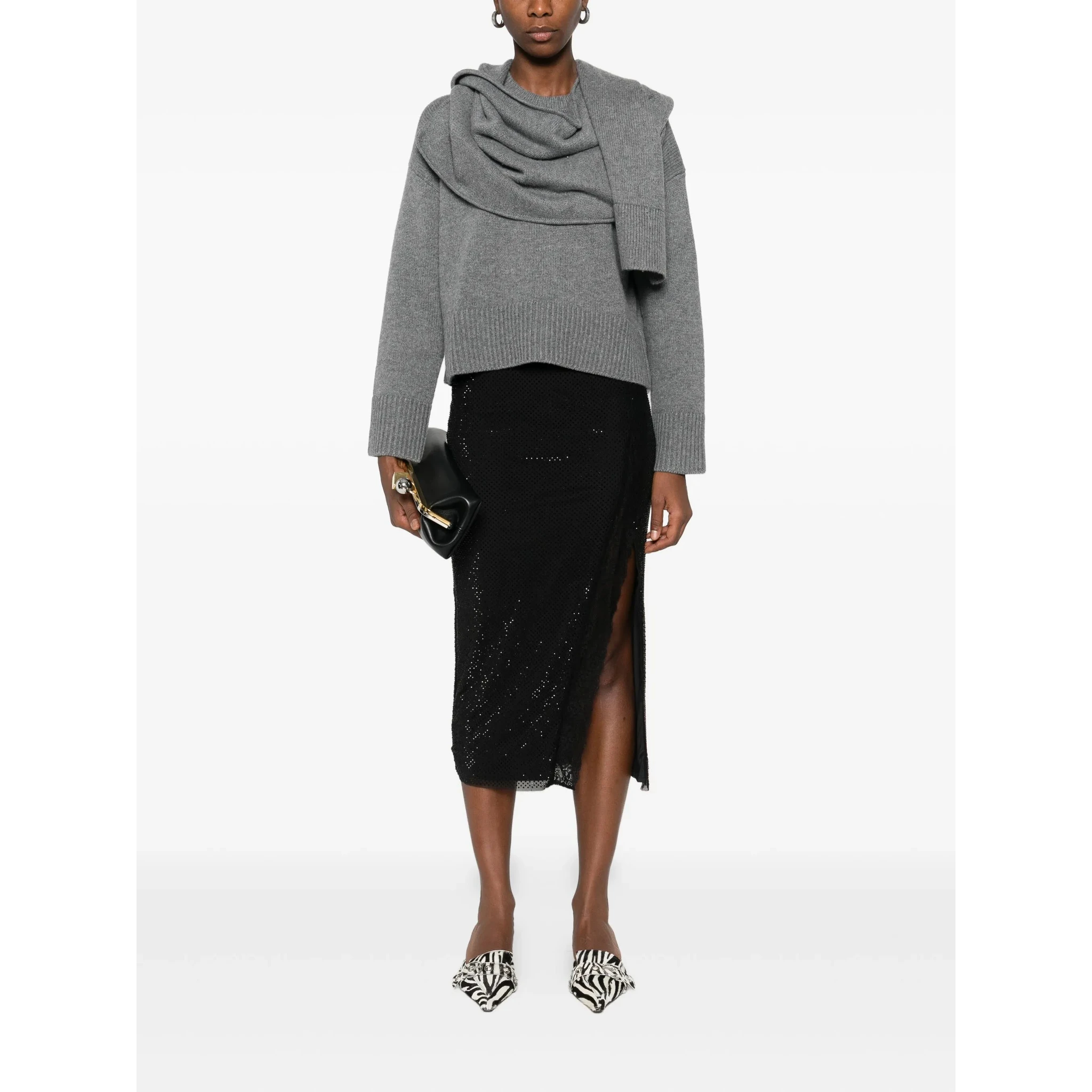 SELF PORTRAIT Skirts Black