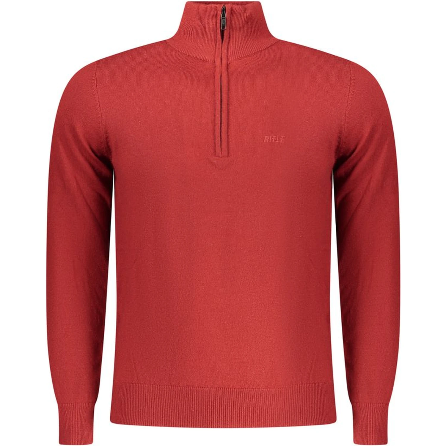 Red Wool Men Sweater