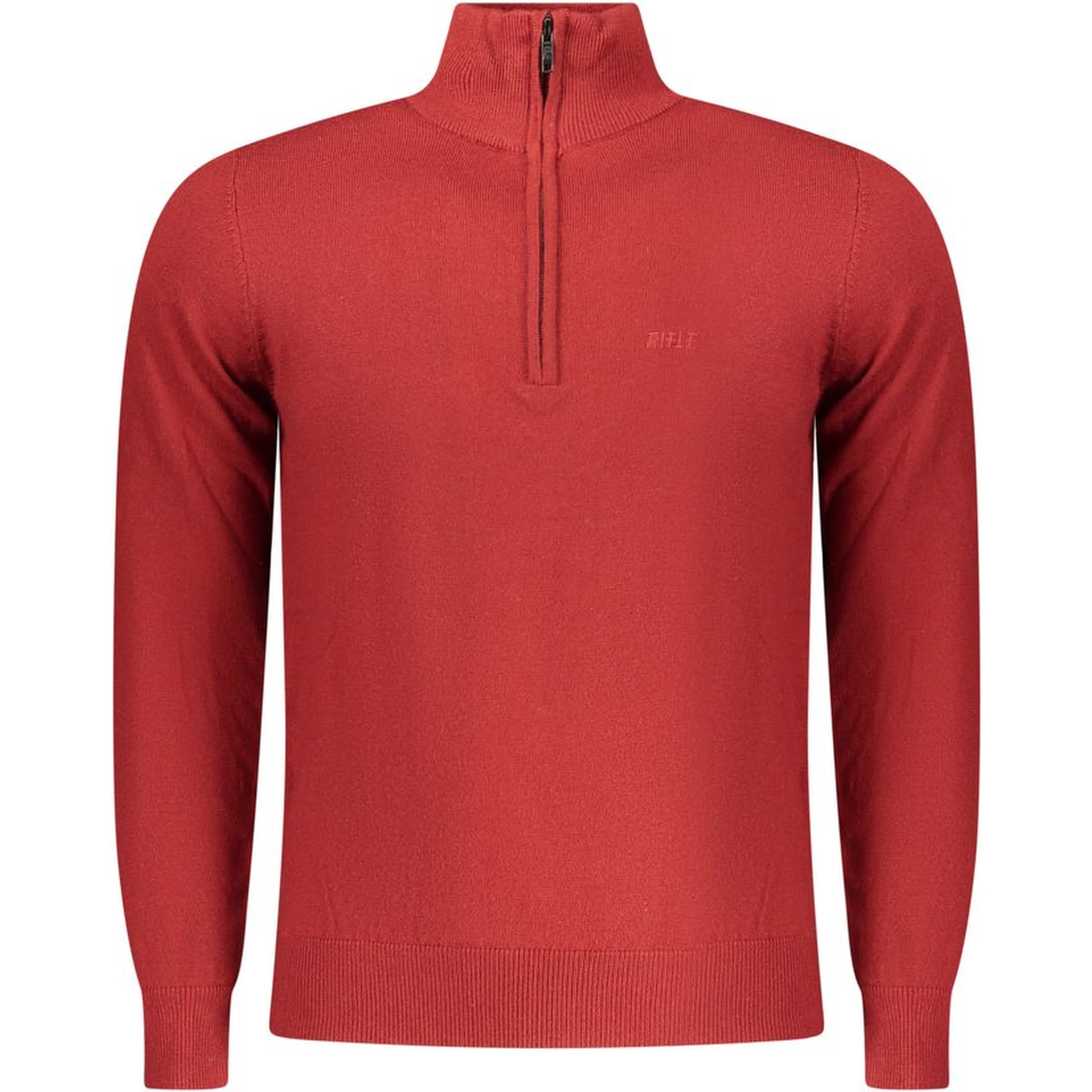 Red Wool Men Sweater
