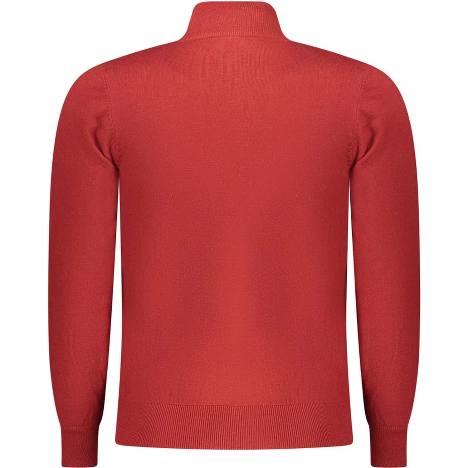 Red Wool Men Sweater