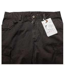 Brown Re- Edition Cotton Men Cargo Pants