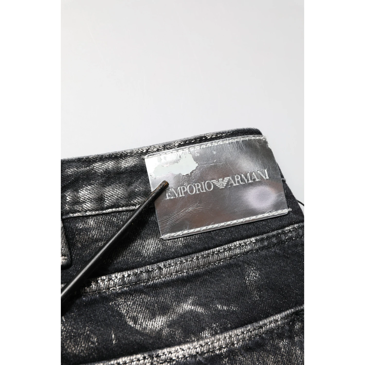 Black Washed Slim Fit Men Denim Trouser Jeans