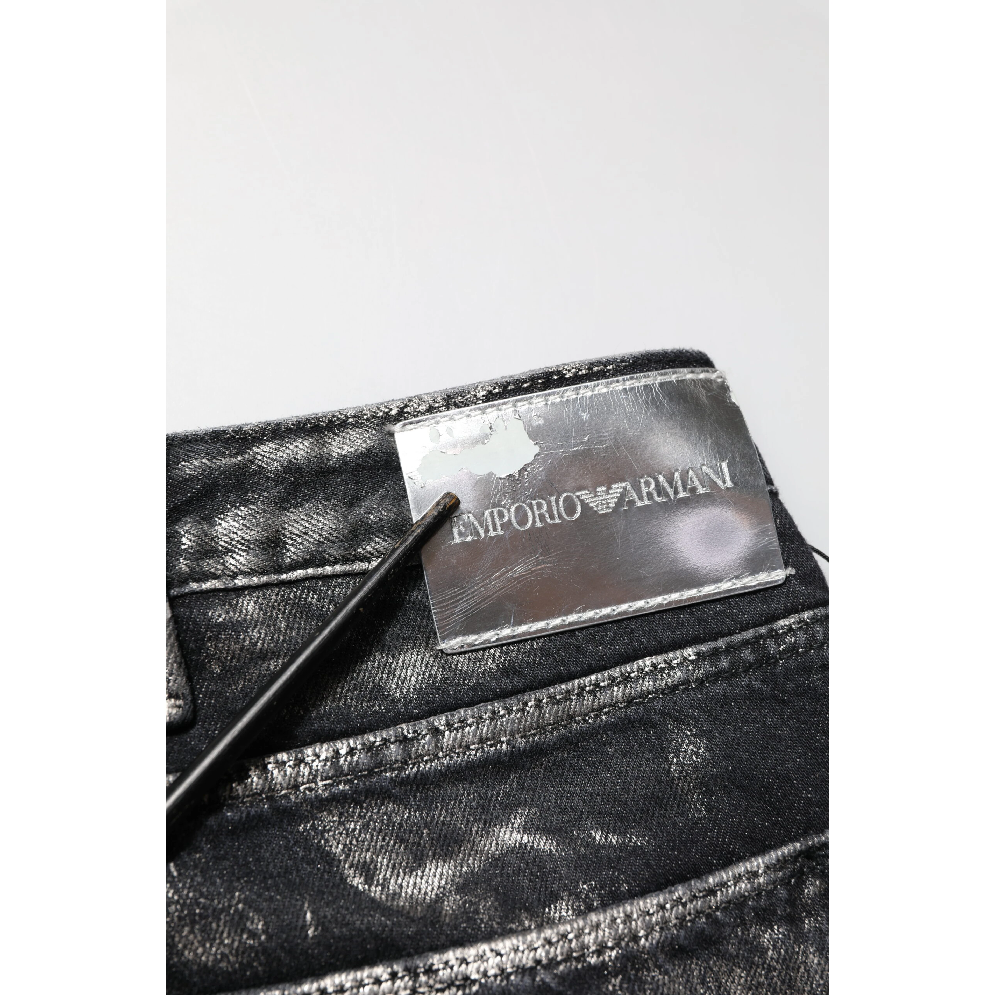 Black Washed Slim Fit Men Denim Trouser Jeans