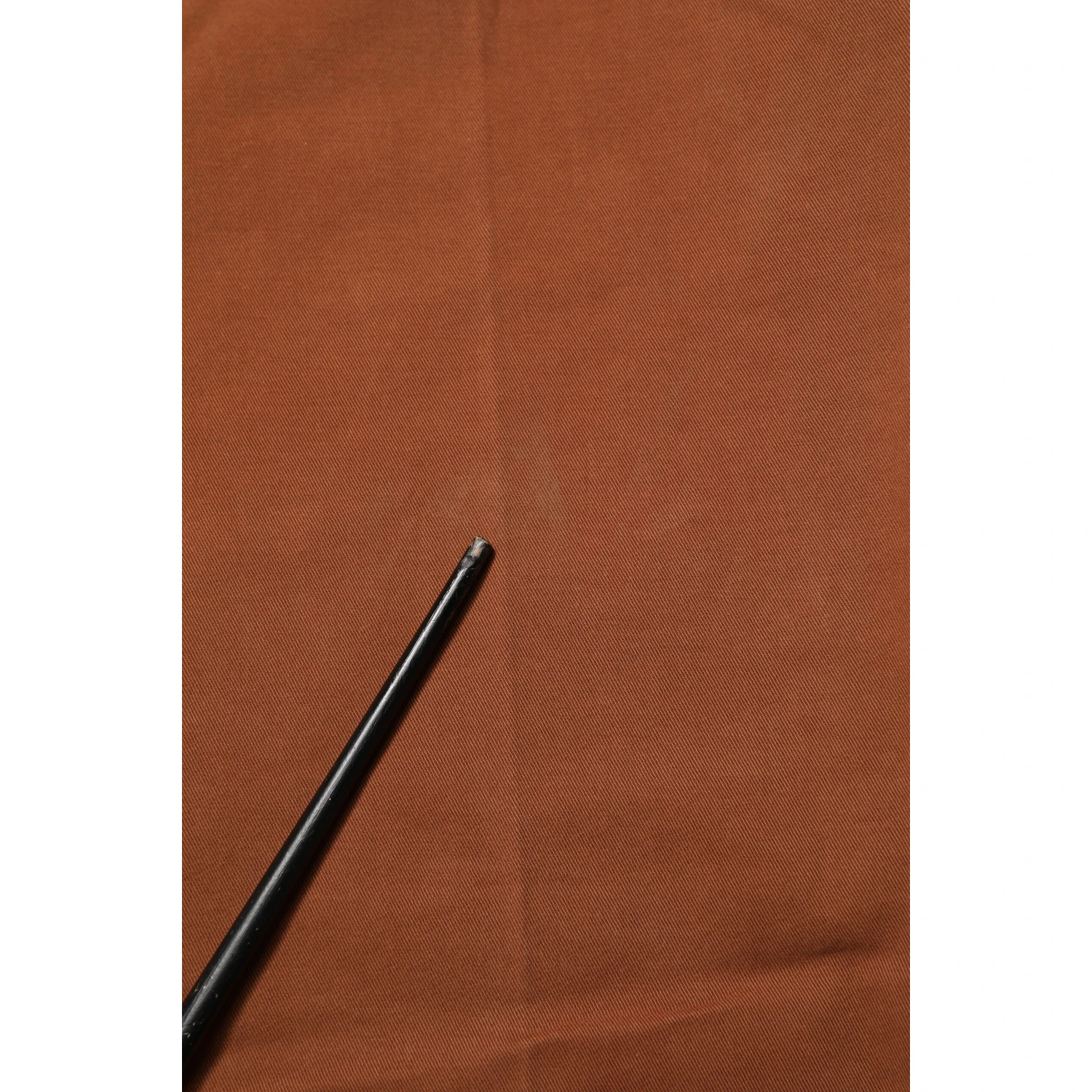 Brown Men Skinny Chino Mid Waist Trouser Pants