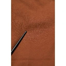 Brown Men Skinny Chino Mid Waist Trouser Pants