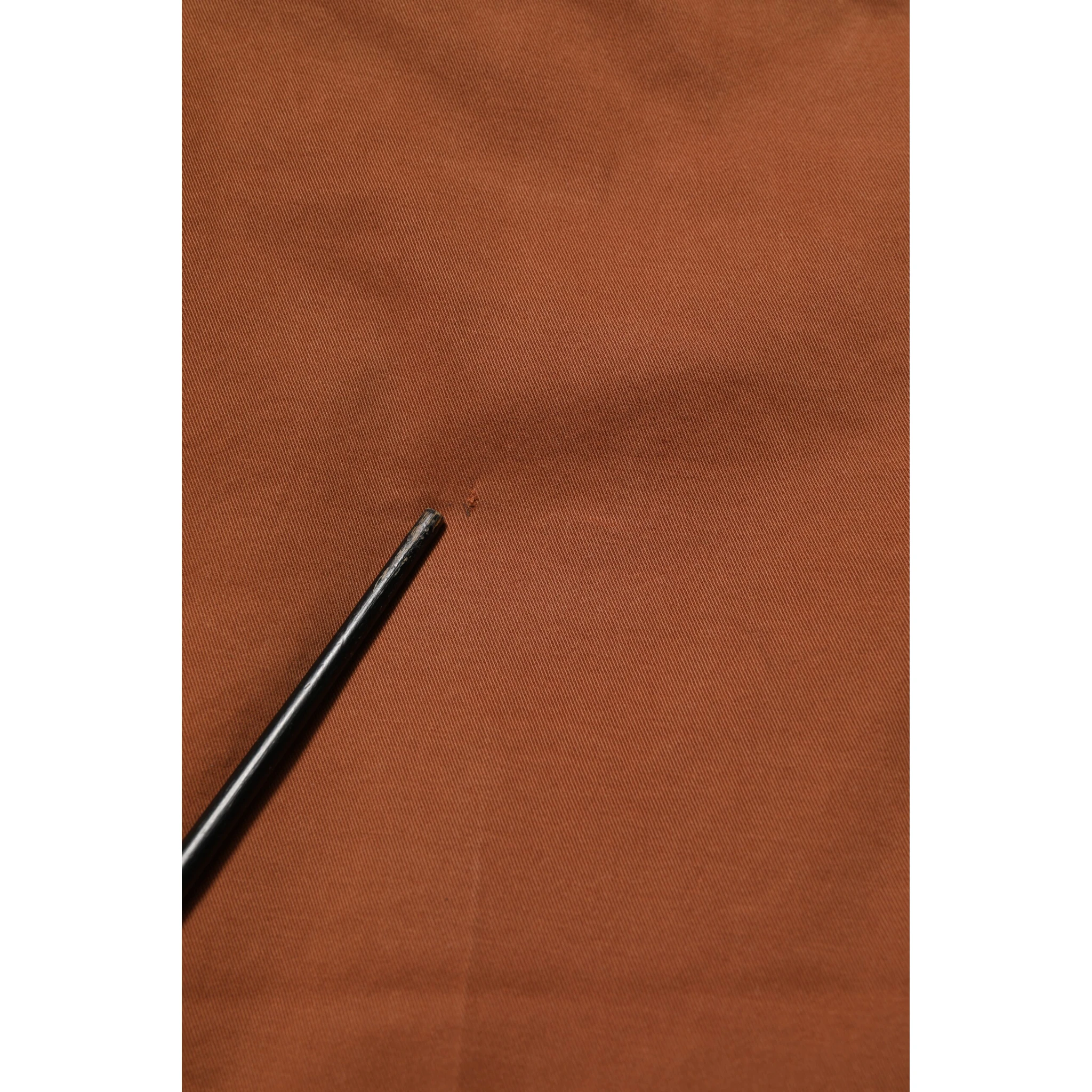 Brown Men Skinny Chino Mid Waist Trouser Pants