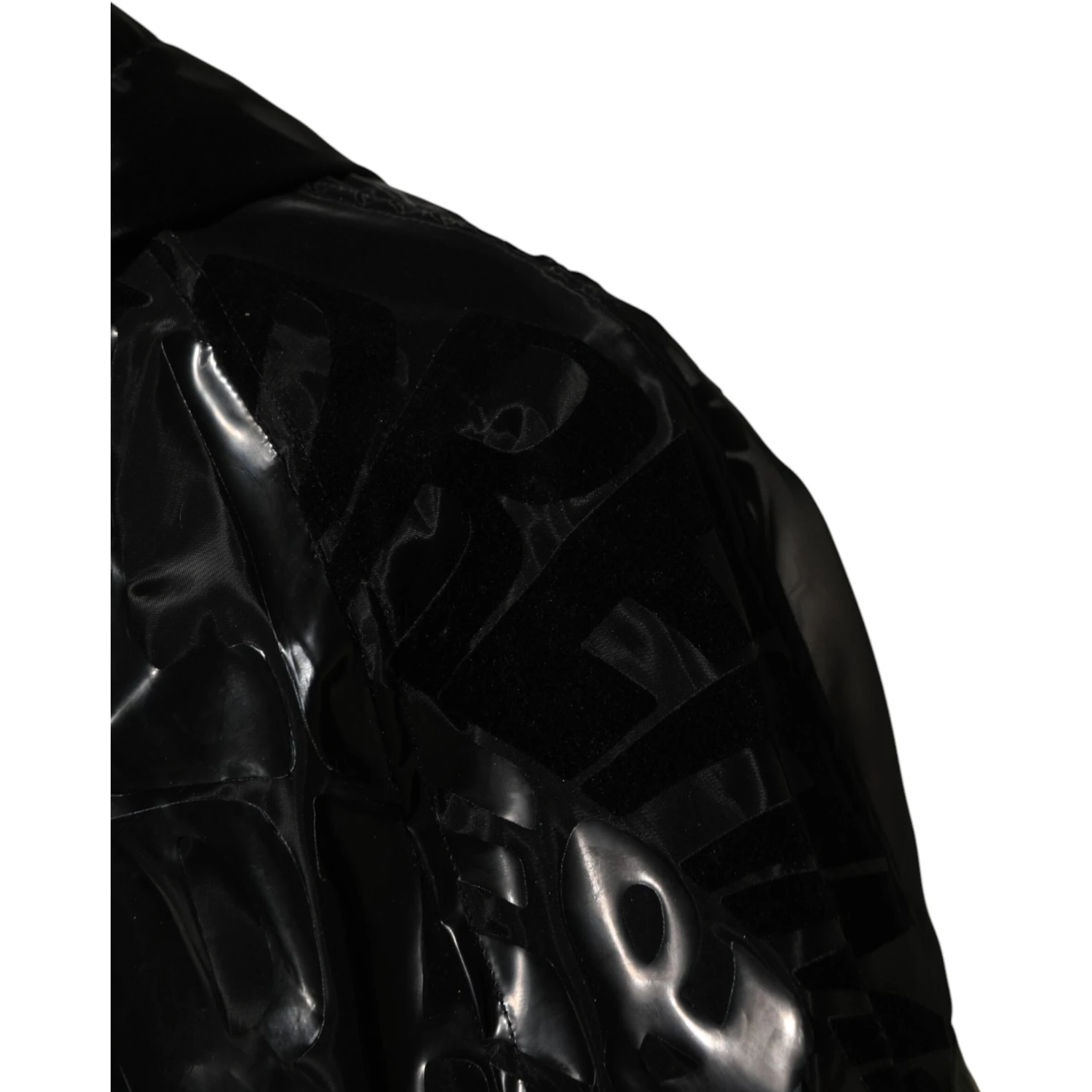 Black Camouflage Hooded Men Full Zip Sweater