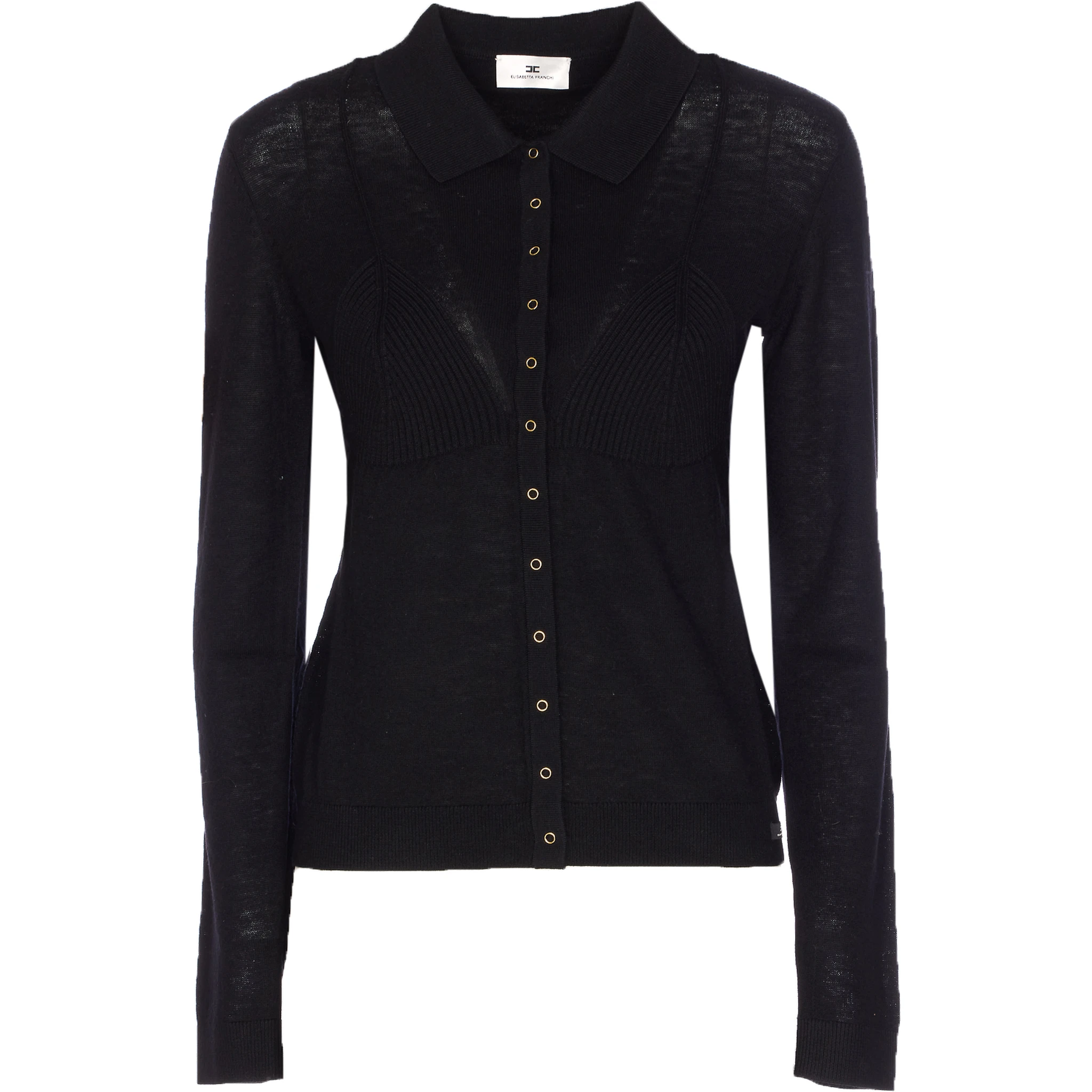 Elisabetta Franchi Sweaters Black