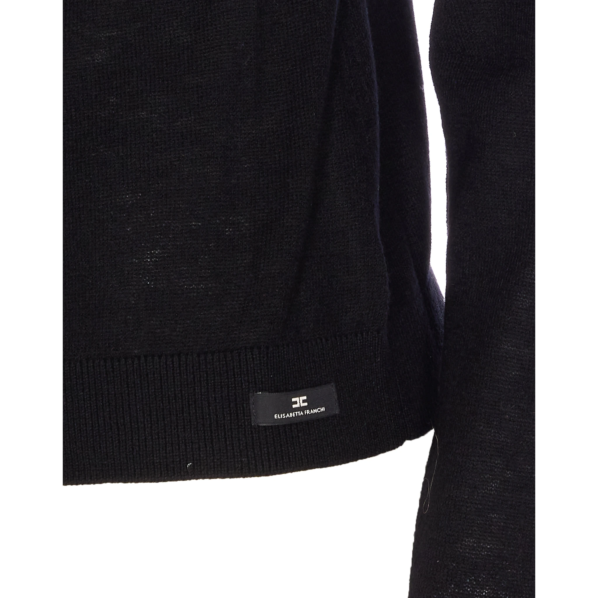 Elisabetta Franchi Sweaters Black