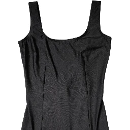 Black Sleeveless Bodycon Women Jumpsuit Dress