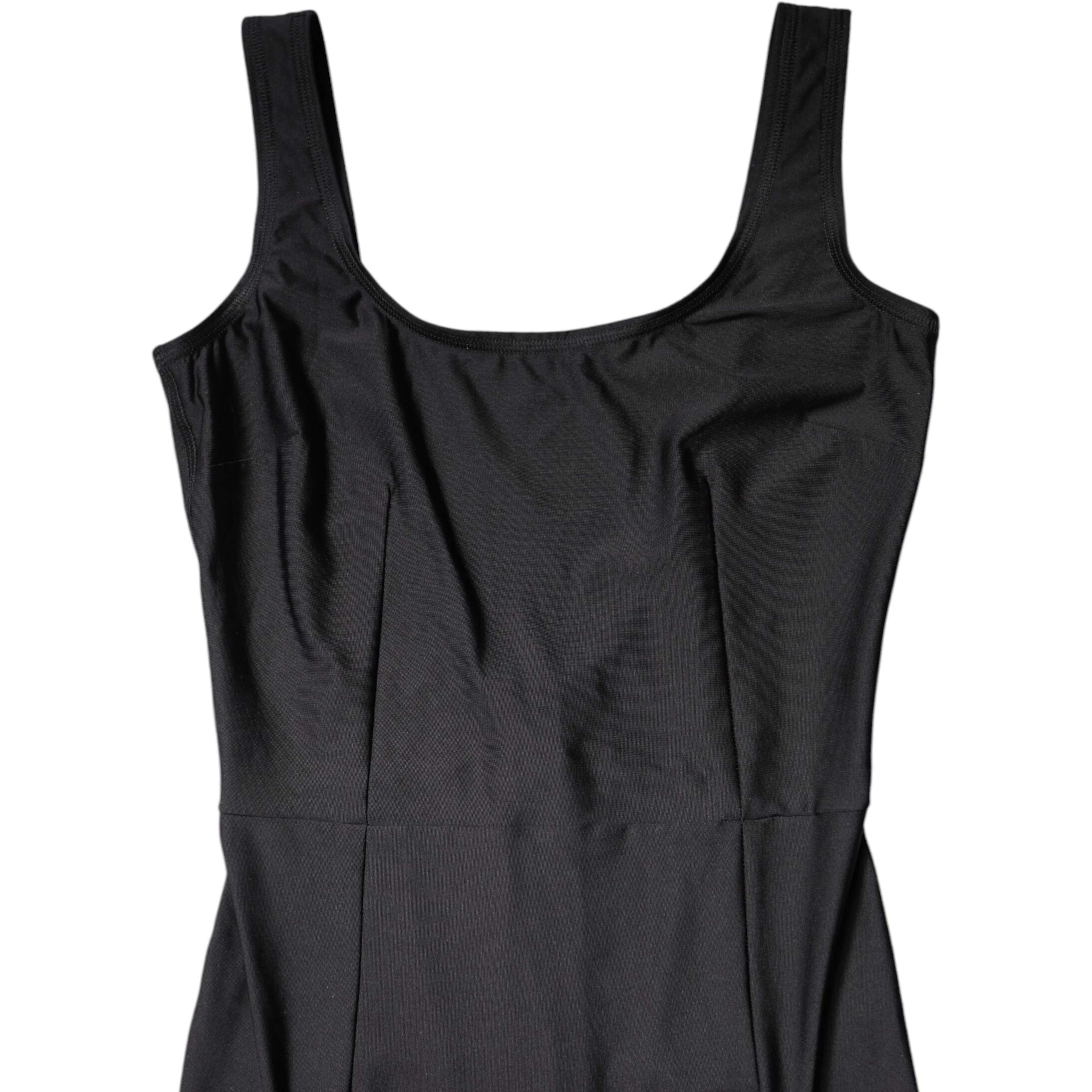 Black Sleeveless Bodycon Women Jumpsuit Dress