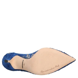 Blue Taormina Lace DEVOTION Pumps Shoes \