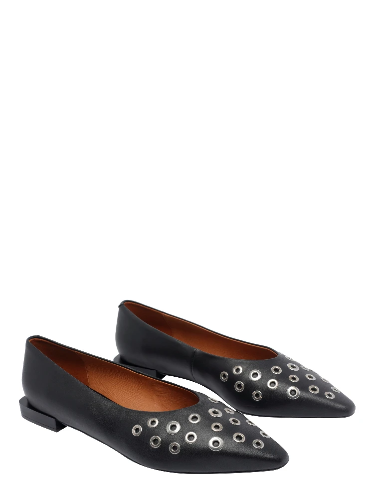 ANGEL ALARCON Flat shoes Black alternative