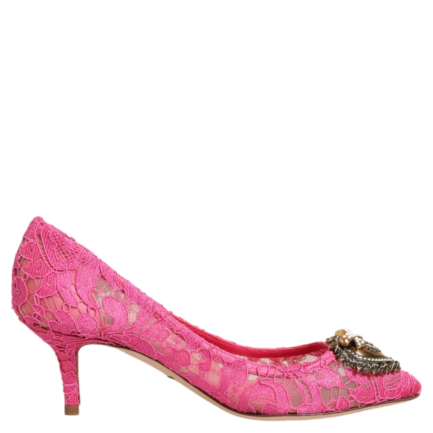 Pink Taormina Lace DEVOTION Pumps Shoes
