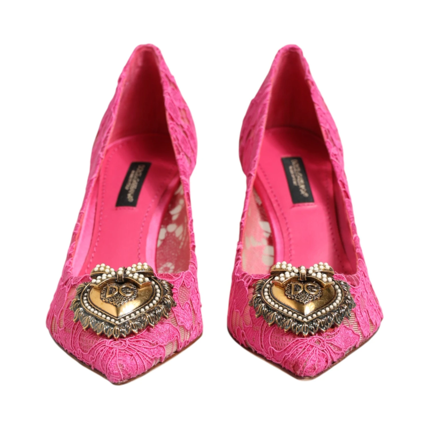 Pink Taormina Lace DEVOTION Pumps Shoes