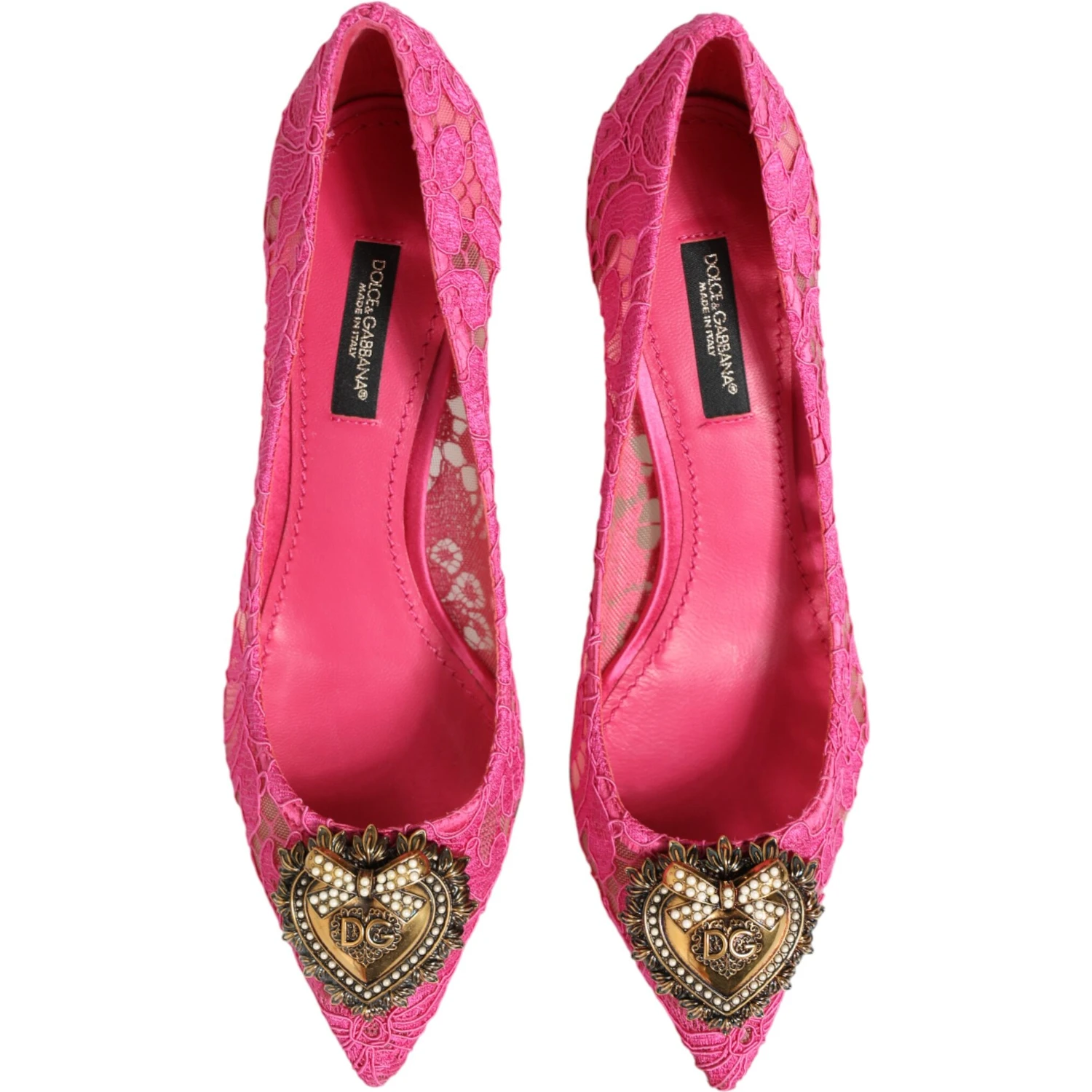 Pink Taormina Lace DEVOTION Pumps Shoes