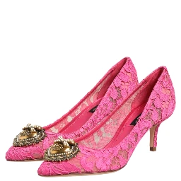 Pink Taormina Lace DEVOTION Pumps Shoes