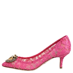 Pink Taormina Lace DEVOTION Pumps Shoes