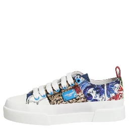 Multicolor Patchwork Low Top Sneakers Shoes