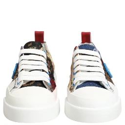 Multicolor Patchwork Low Top Sneakers Shoes