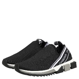 Black Slip On Sorrento Low Top Sneakers Shoes