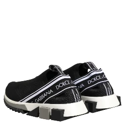 Black Slip On Sorrento Low Top Sneakers Shoes