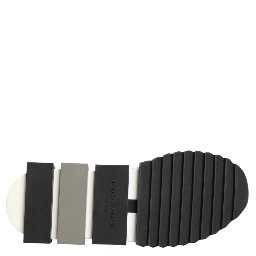 Black Silver Slip On Sorrento Sneakers Shoes