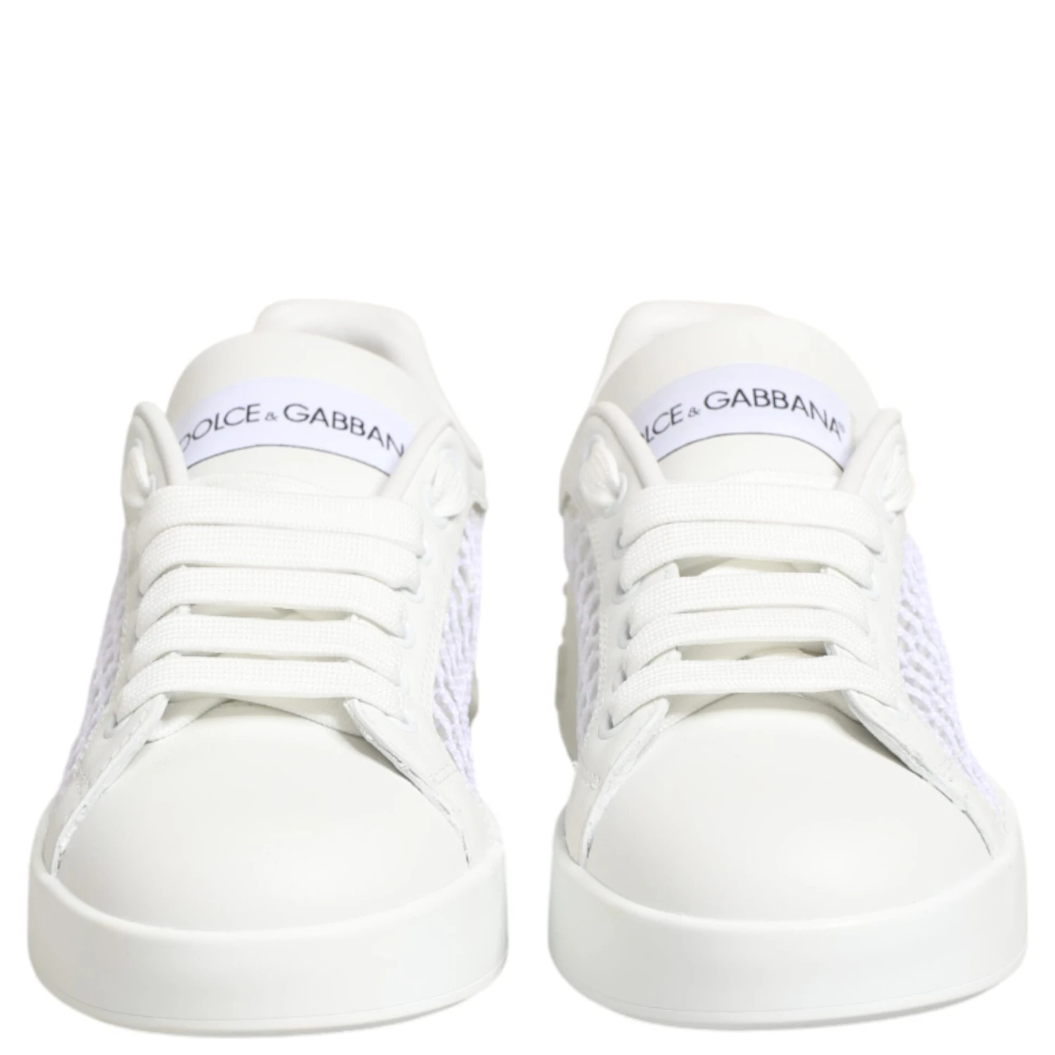 White Mesh Inserts Low Top Sneakers Shoes