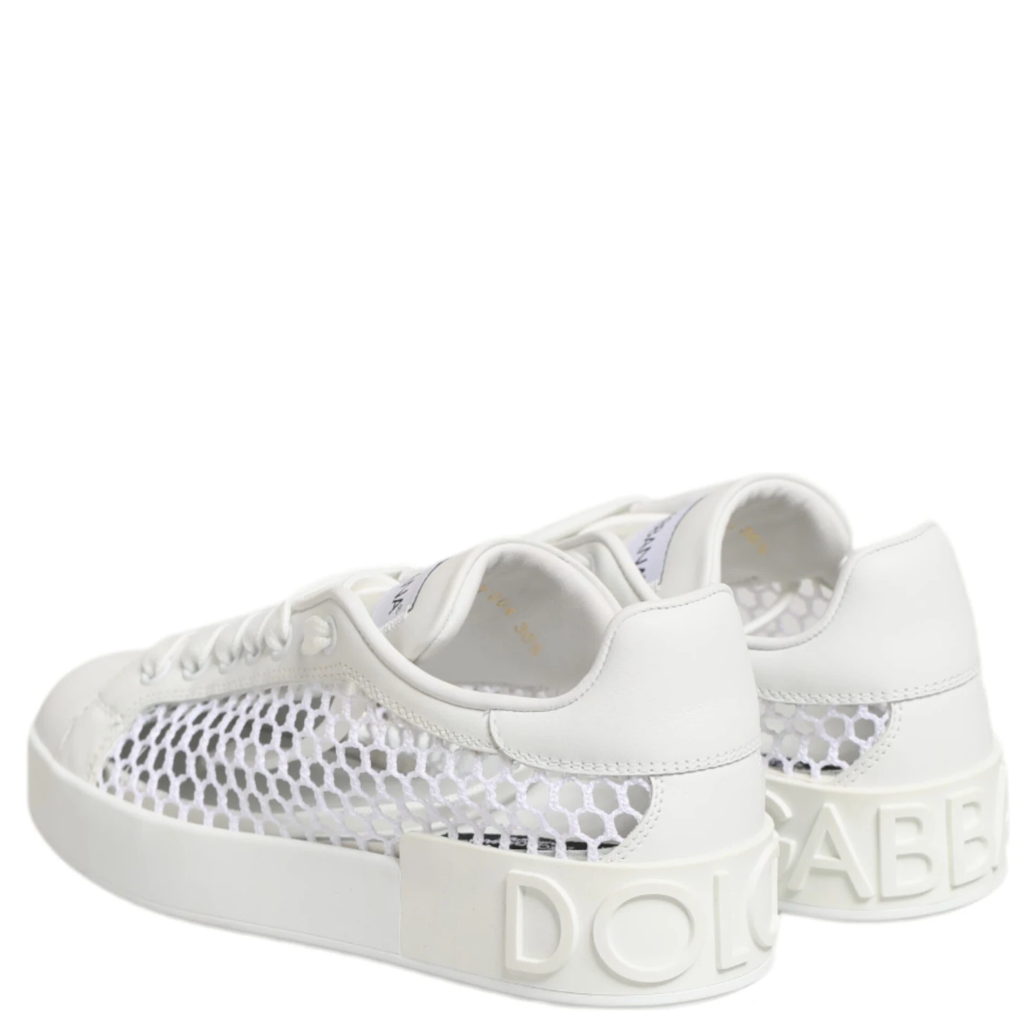 White Mesh Inserts Low Top Sneakers Shoes