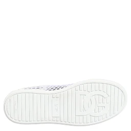 White Mesh Inserts Low Top Sneakers Shoes