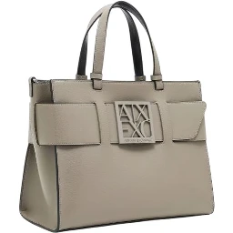 medium logo-plaque tote bag