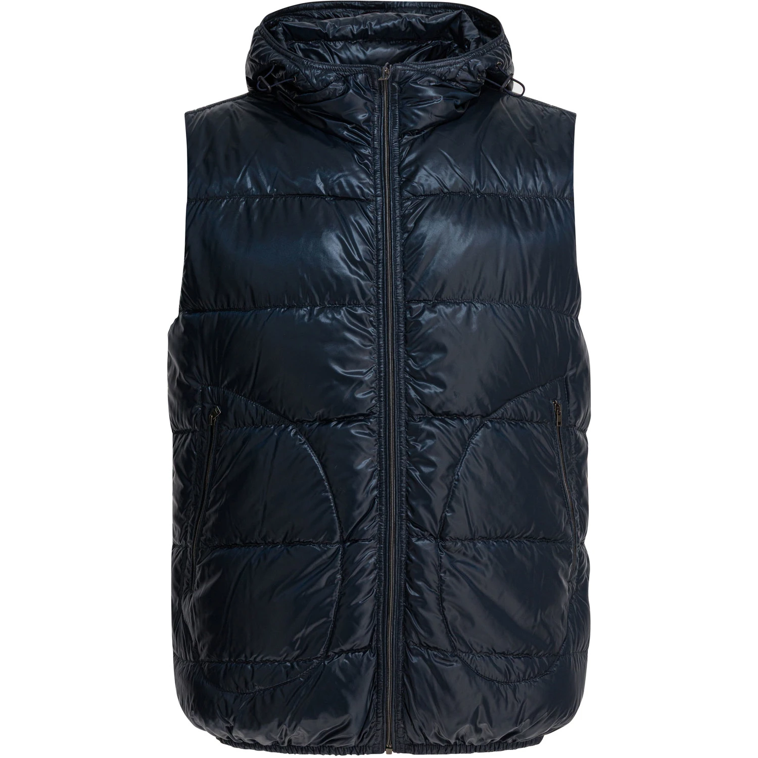 Nylon sleeveless jacket