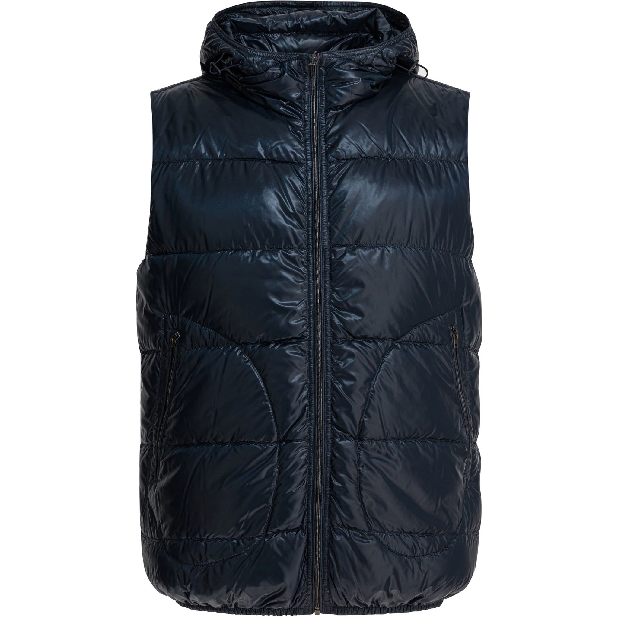Nylon sleeveless jacket