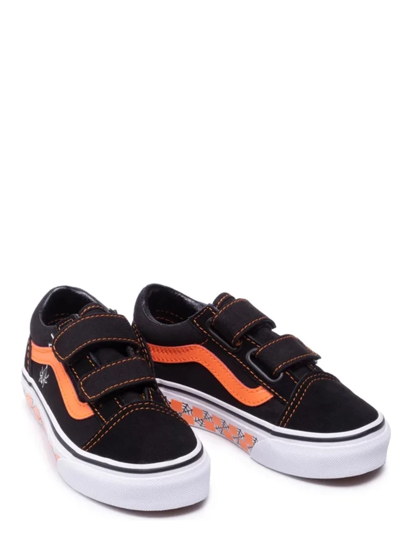 SNEAKER "OLD SKOOL (GLOW CHECKERBOARD WEB)"