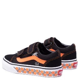 SNEAKER "OLD SKOOL (GLOW CHECKERBOARD WEB)"