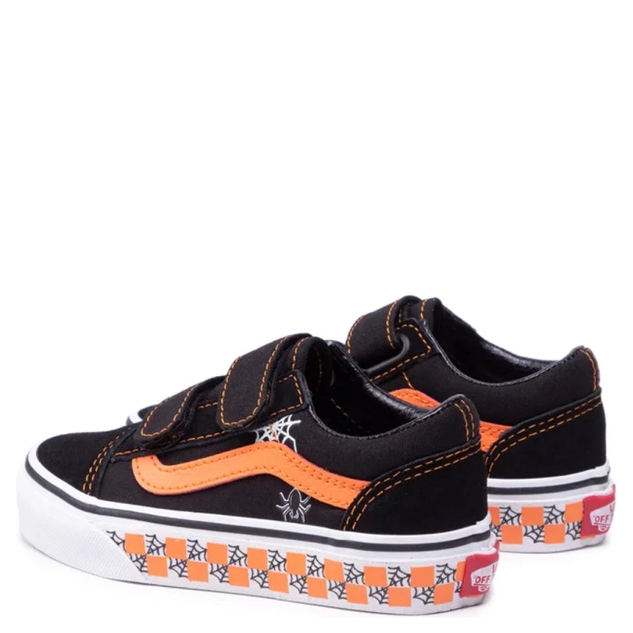 SNEAKER "OLD SKOOL (GLOW CHECKERBOARD WEB)"