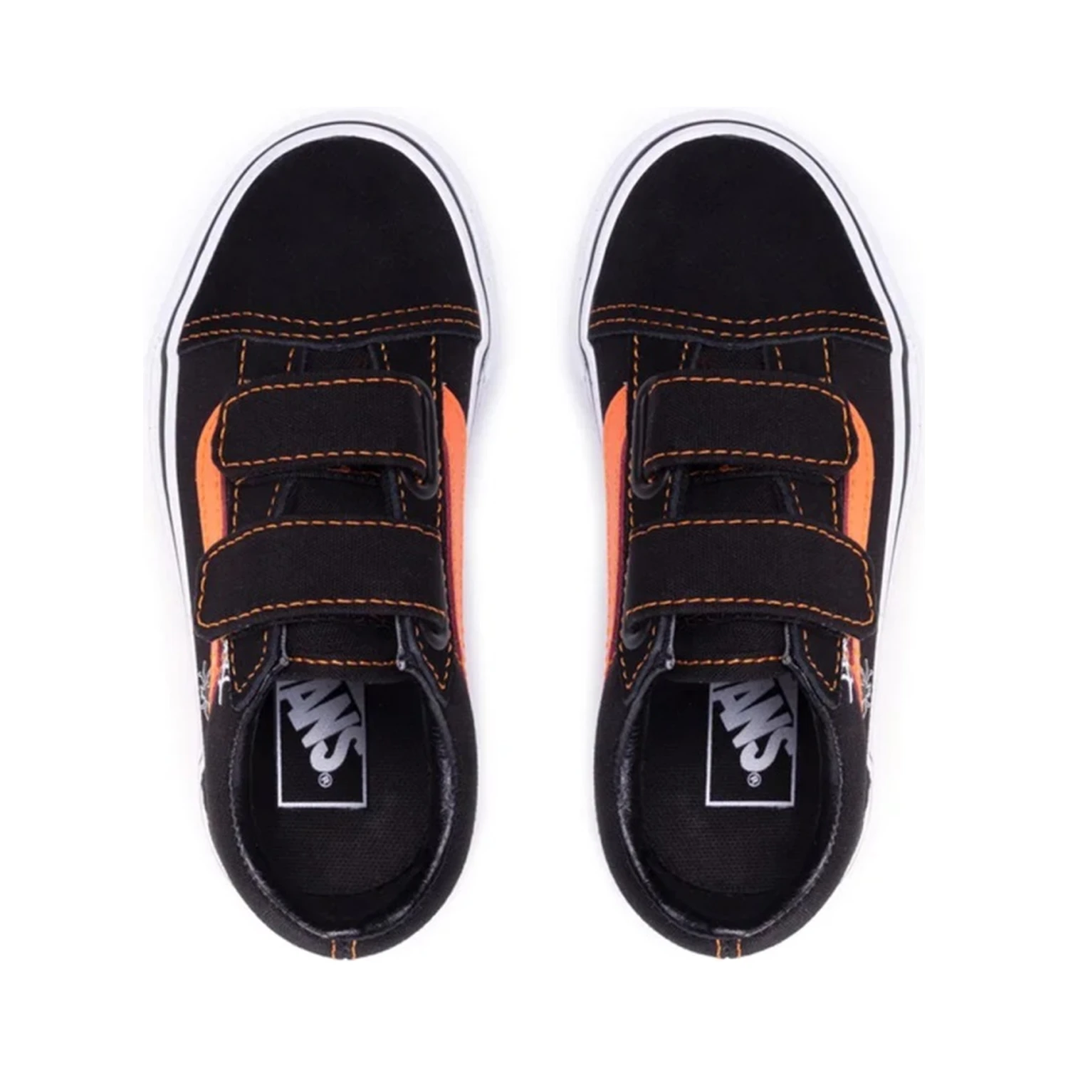 SNEAKER "OLD SKOOL (GLOW CHECKERBOARD WEB)"