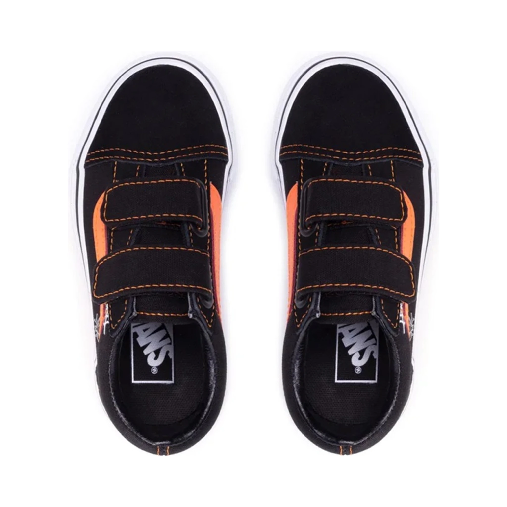 SNEAKER "OLD SKOOL (GLOW CHECKERBOARD WEB)"