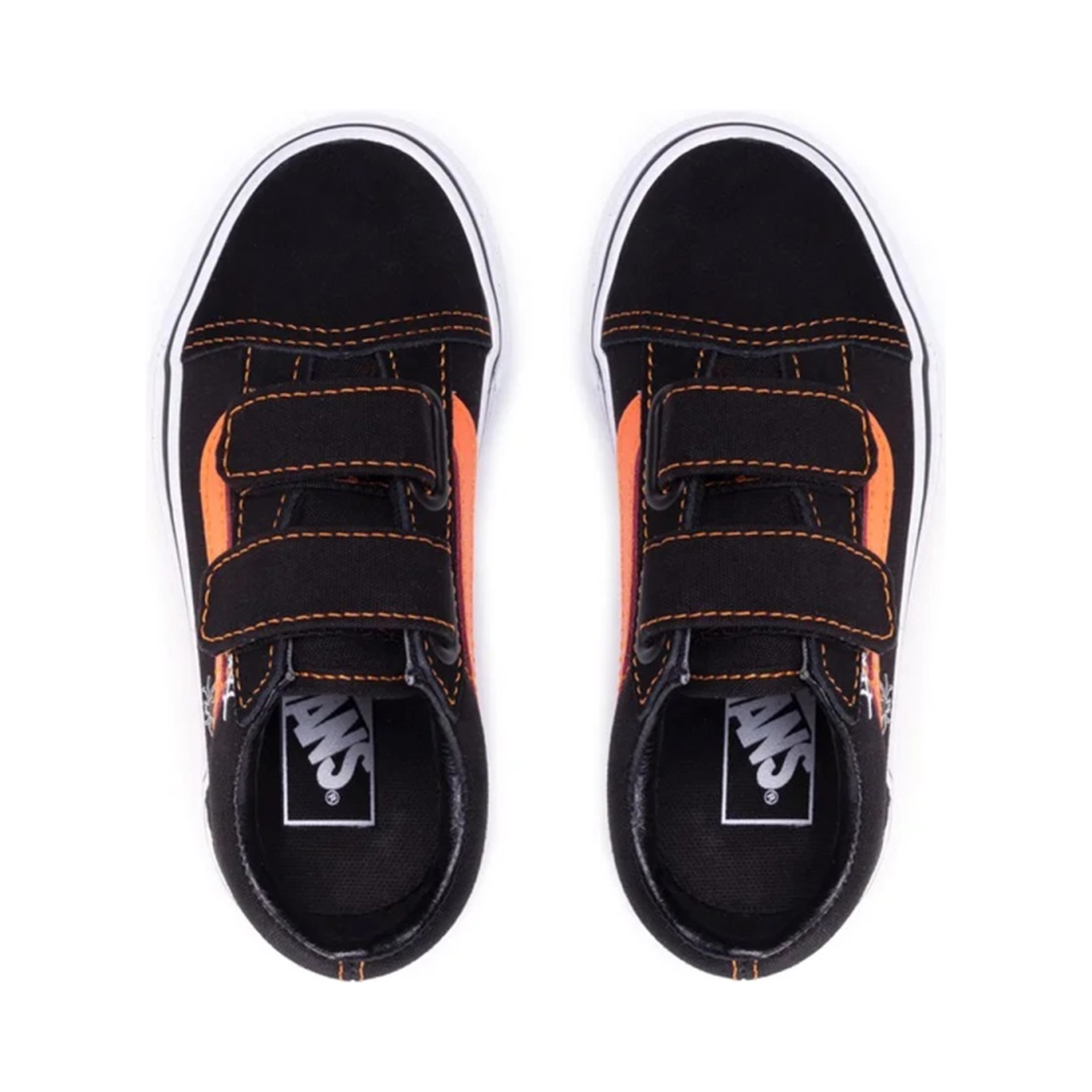 SNEAKER "OLD SKOOL (GLOW CHECKERBOARD WEB)"